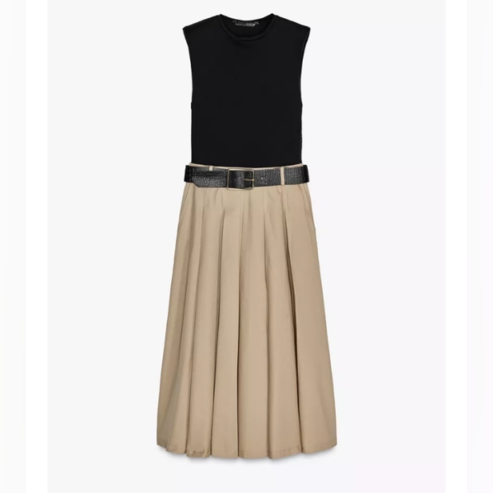 Zara Shoulder Pad Dress - Picture 5 of 7